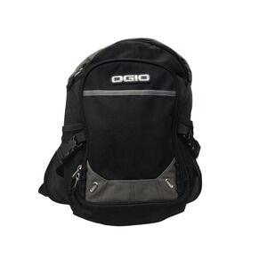 OGIO Fugitive Backpack Black‎ Gray Audio Port Utility Commuter Travel Laptop Bag